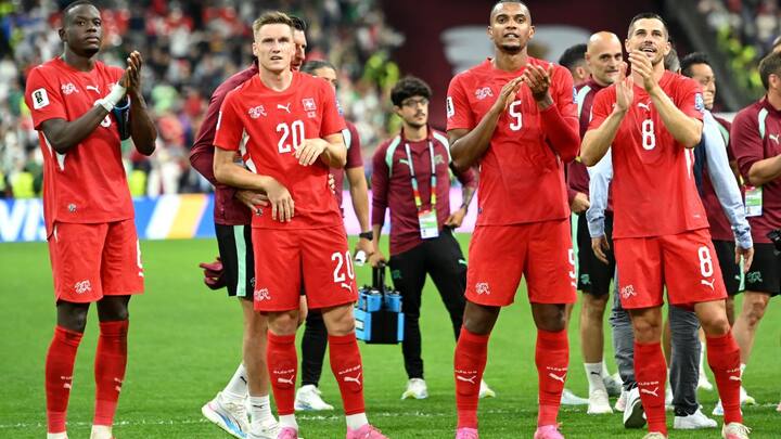 Switzerland advance to World Cup last 16 after comfortable win against Algeria