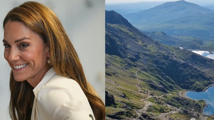 What's the National Three Peaks Challenge that Princess Kate completed after cancer recovery
