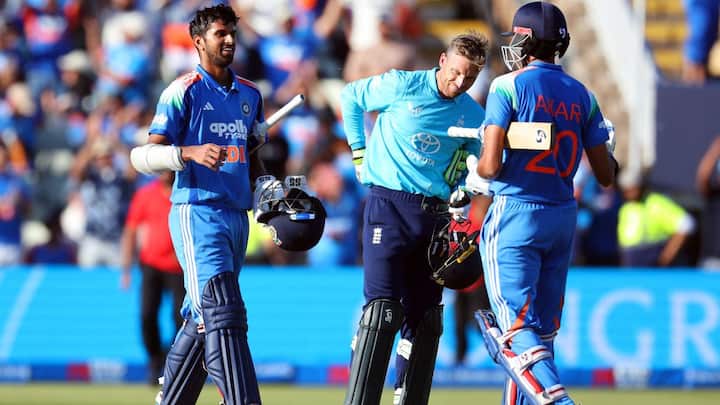 India beat England by six wickets as Gill, Axar and Washington shine