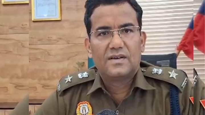 Sandeep Lamba has now been removed from the protest site and sent back to his original station. Image courtesy: X