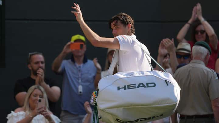 Taylor Fritz’s Wimbledon run cut short by knee tendinitis in quarterfinal defeat to Alexander Zverev Firstpost Image
