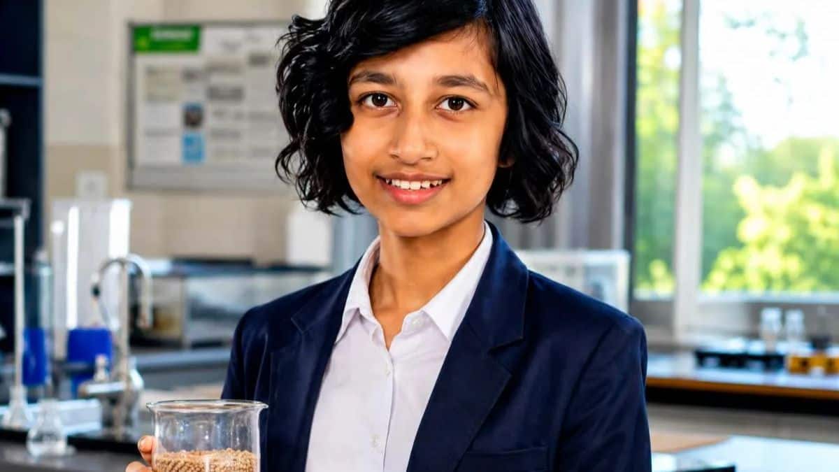 Teen Turns Peanut Shells Into Pesticide‑Removing Filter