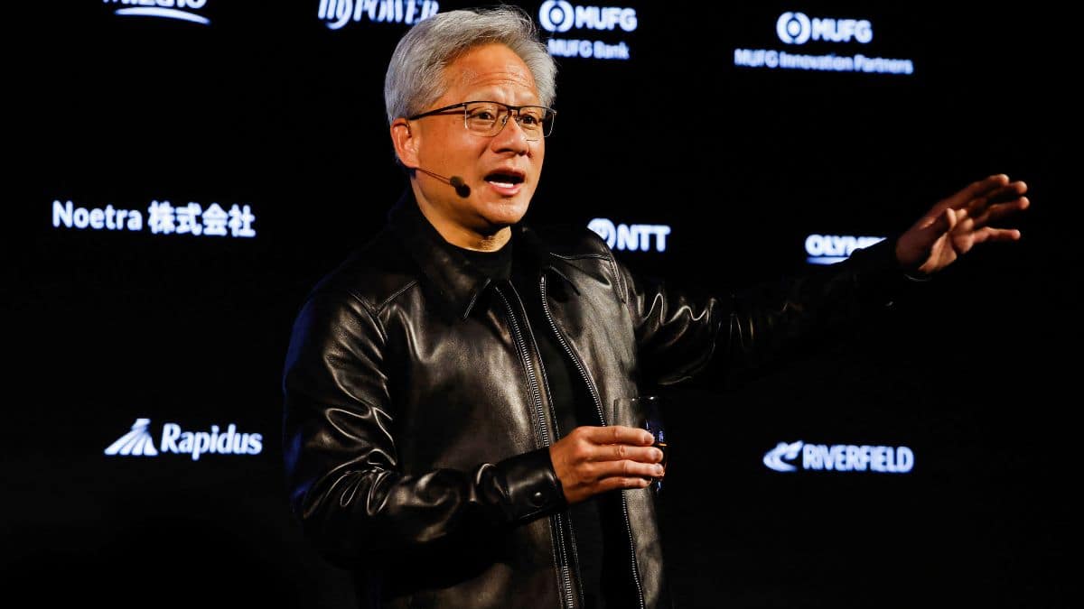 Photo: firstpost.com Nvidia developing Nemotron 4 open-source AI models to rival leading systems: Report