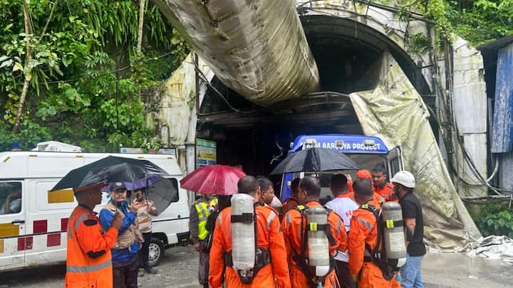 Death toll in Sikkim tunnel collapse rises to 20 as search for trapped workers continues Death toll in Sikkim tunnel collapse rises to 20 as search for trapped workers continues