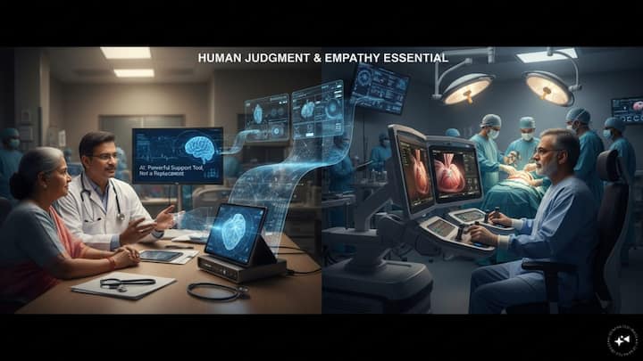 AI can ease doctor burnout, but human judgement remains central to healthcare: Experts AI can ease doctor burnout, but human judgement remains central to healthcare: Experts