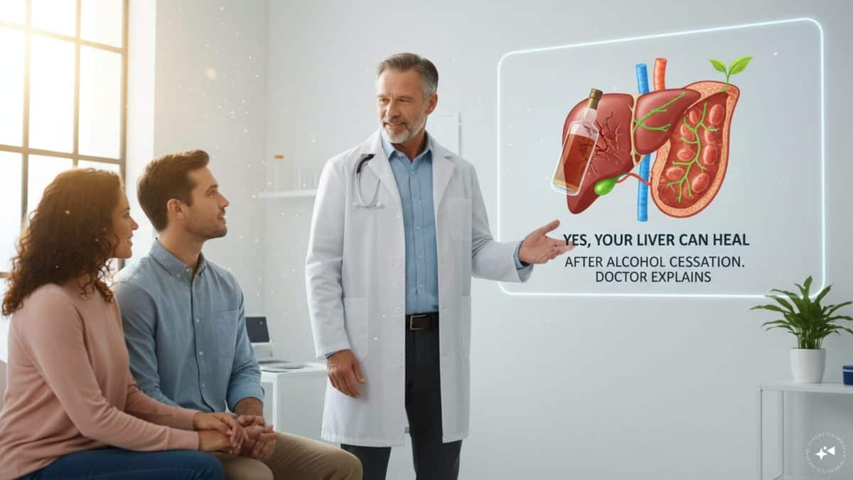 Can your liver heal itself after you stop drinking? Doctor explains