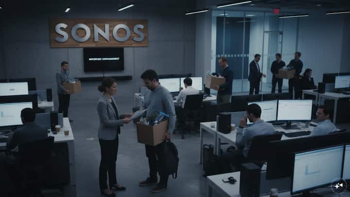 Sonos layoffs: CEO trims management layers as design and research teams take a major hit