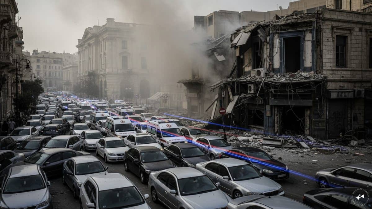 Blast reported near Syria’s Justice Palace in central Damascus