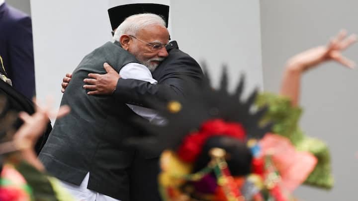 'Glad there's no copyright, I copy your career': Prabowo's lighter moment with PM Modi leaves audience in laughter