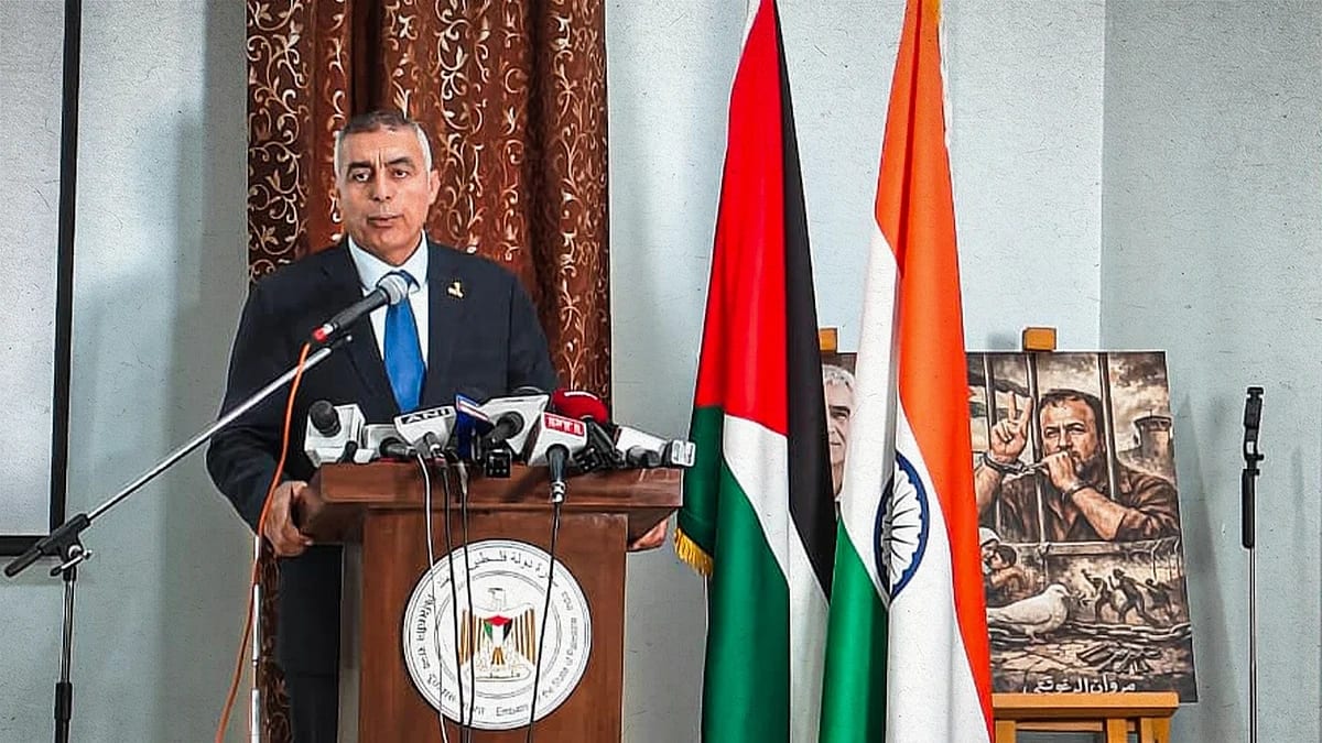 'India can play pivotal role': Palestinian envoy calls on New Delhi to mediate Iran-Israel conflict