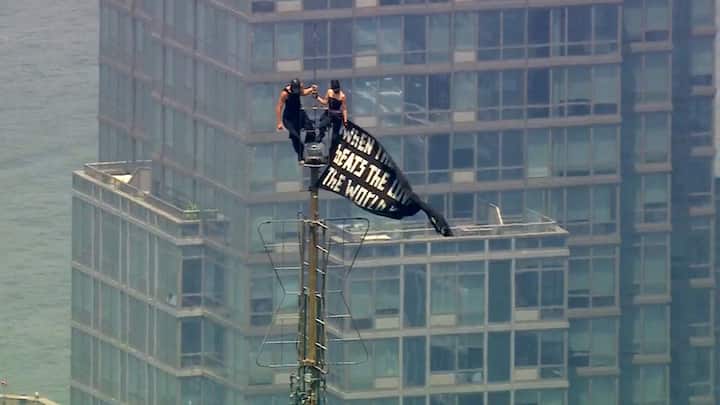 Empire State Building proposal: Who is the Russian couple arrested for scaling New York tower? Empire State Building proposal: Who is the Russian couple arrested for scaling New York tower?