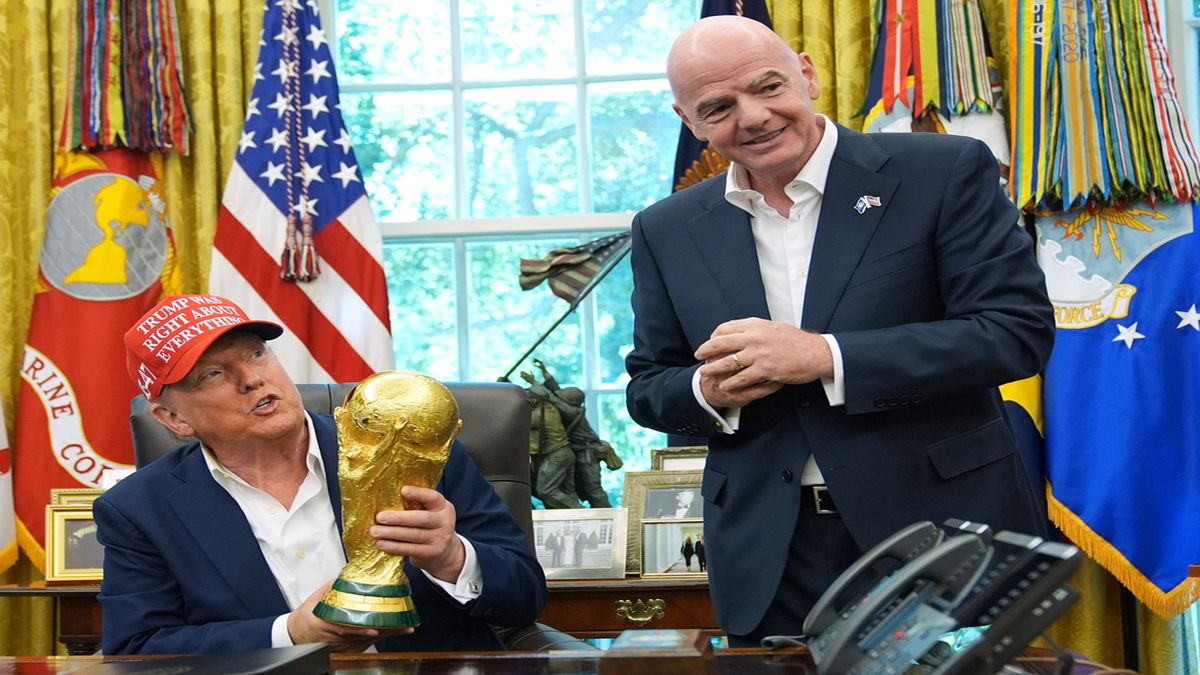 Wie die Freundschaft zwischen Trump und Infantino zur größten Kontroverse ...