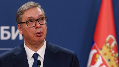 Serbian President Aleksandar Vucic. File Image / Reuters
