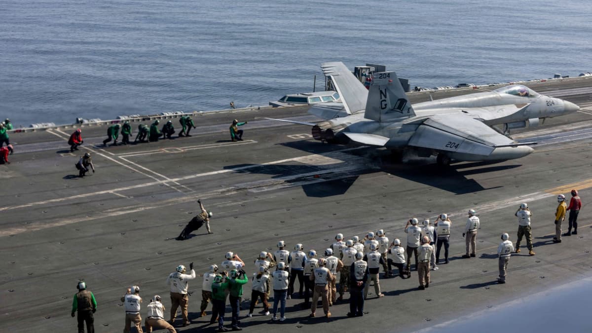 Top US commander visits USS Abraham Lincoln as Iran tensions rise; Kushner meets Hamas chief in Egypt as Gaza talks stall