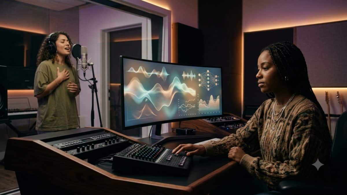 Photo: firstpost.com Australia bans fully AI-made songs from music charts; here’s why