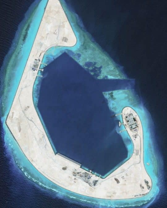 With deepwater harbour & runway, China expands control of disputed Antelope Reef in South China Sea