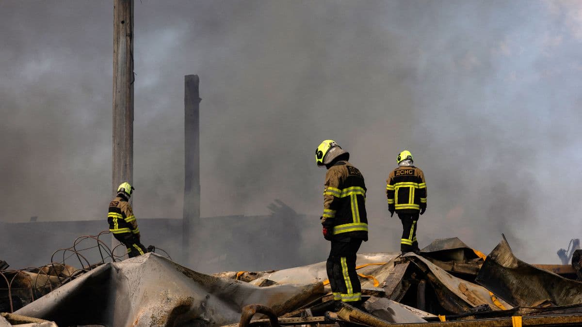Russian missile and drone barrage kills 17 in Kyiv as Ukraine renews plea for Patriot interceptors