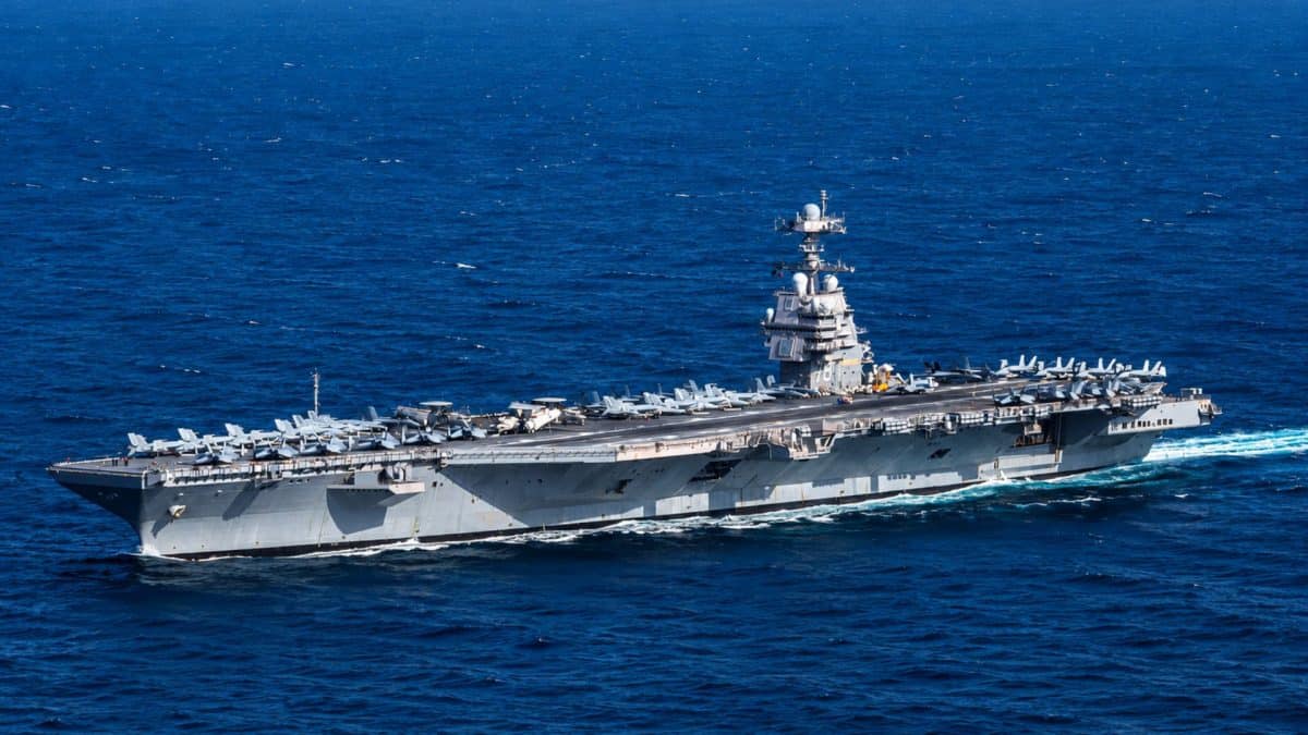 Trump orders Navy to replace Emals with steam catapults on future Ford-class carriers, increasing sailor workload