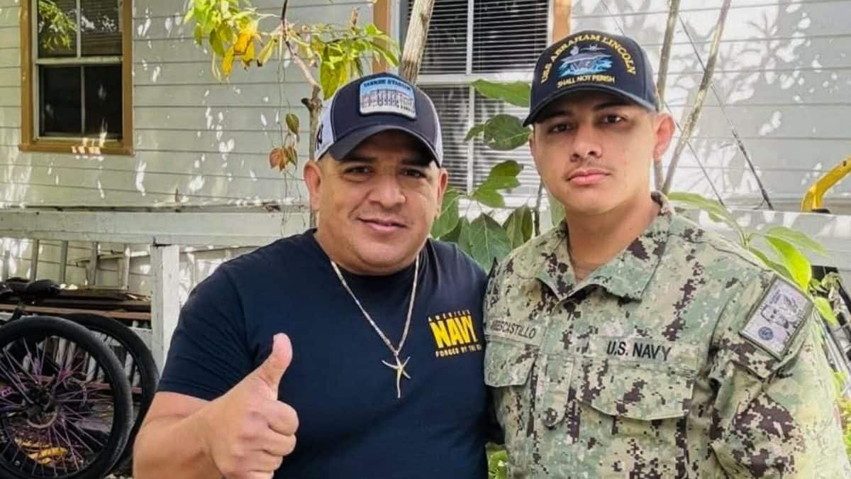 Why US immigration authorities arrested a man waiting for his son to return from USS Abraham Lincoln