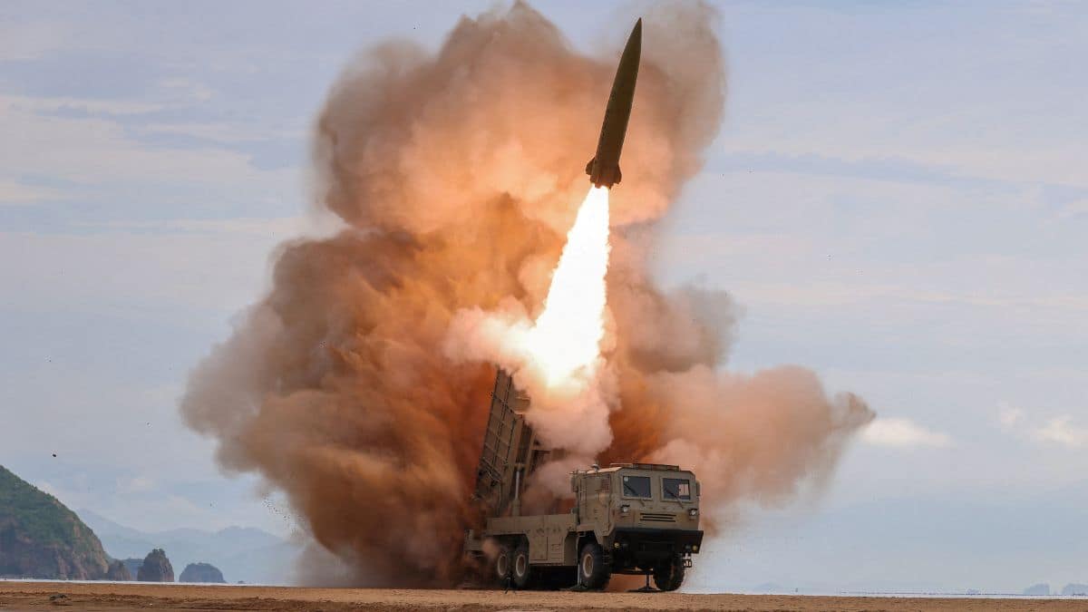 Photo: firstpost.com North Korea fires ballistic missile towards Japan ahead of US-South Korea drills