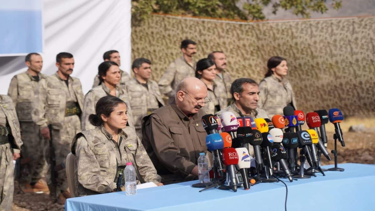 PKK slams Turkish bill on fighters' fate after disarmament
