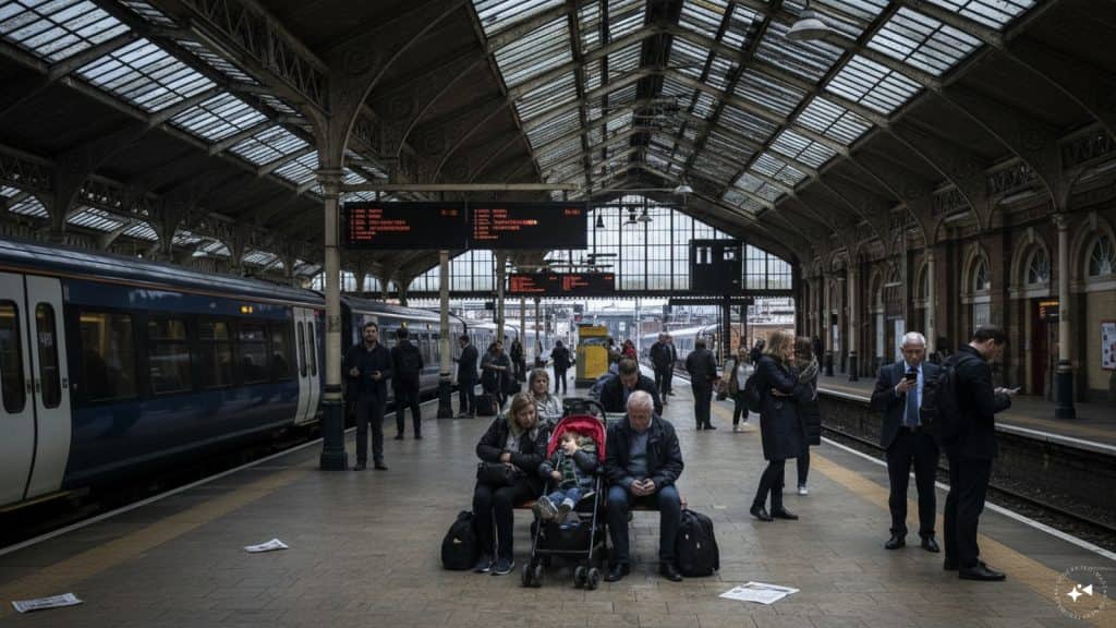 Power failure disrupts rail services across parts of England, delays expected all day