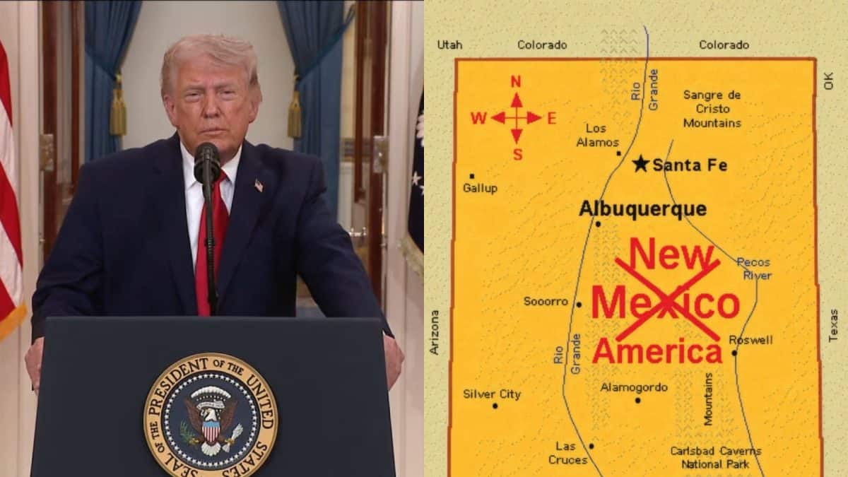 Trump Posts 'New America' Map, Sparking Backlash Over Renaming
