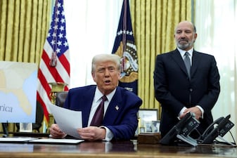 The next 30 days — the leeway Trump has in deciding to slap tariffs or opt for a waiver — might dictate the course for the next 30 years, or more. (REUTERS/Kevin Lamarque)