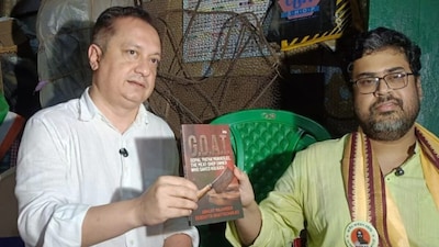 Authors of 'G.O.A.T Gopal Patha Mukherjee, The Meat-Shop Owner Who Saved Kolkata' (News18)