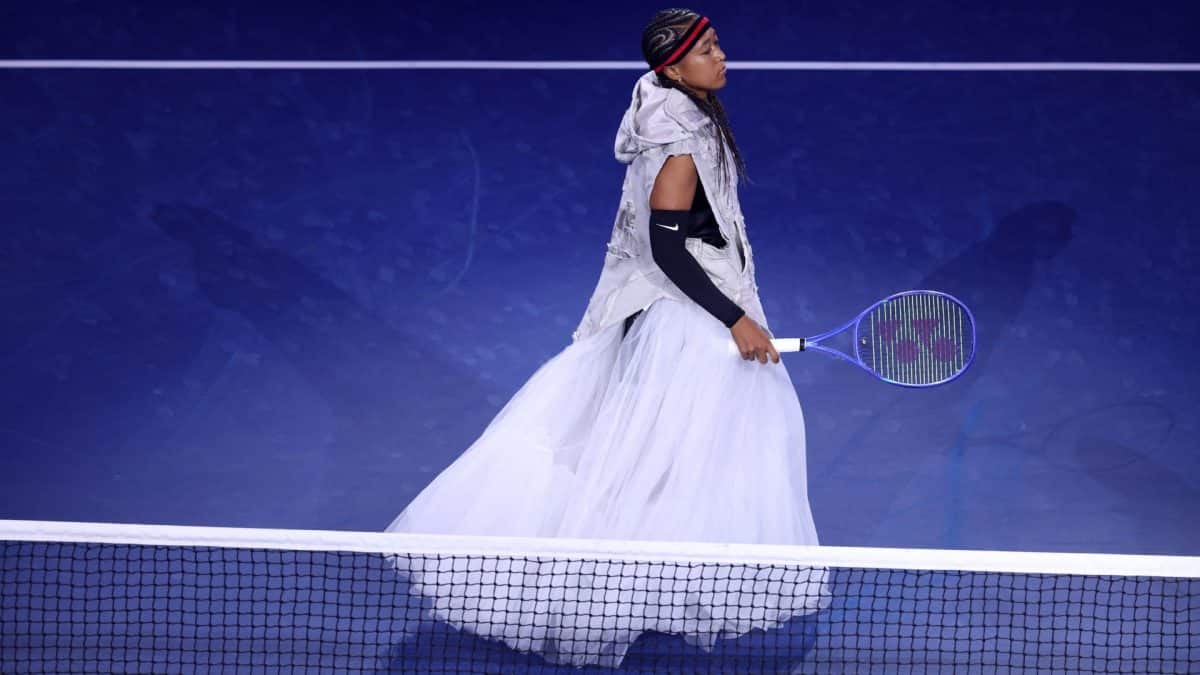 Photo: firstpost.com Naomi Osaka pays tribute to Allen Iverson with striking US Open look