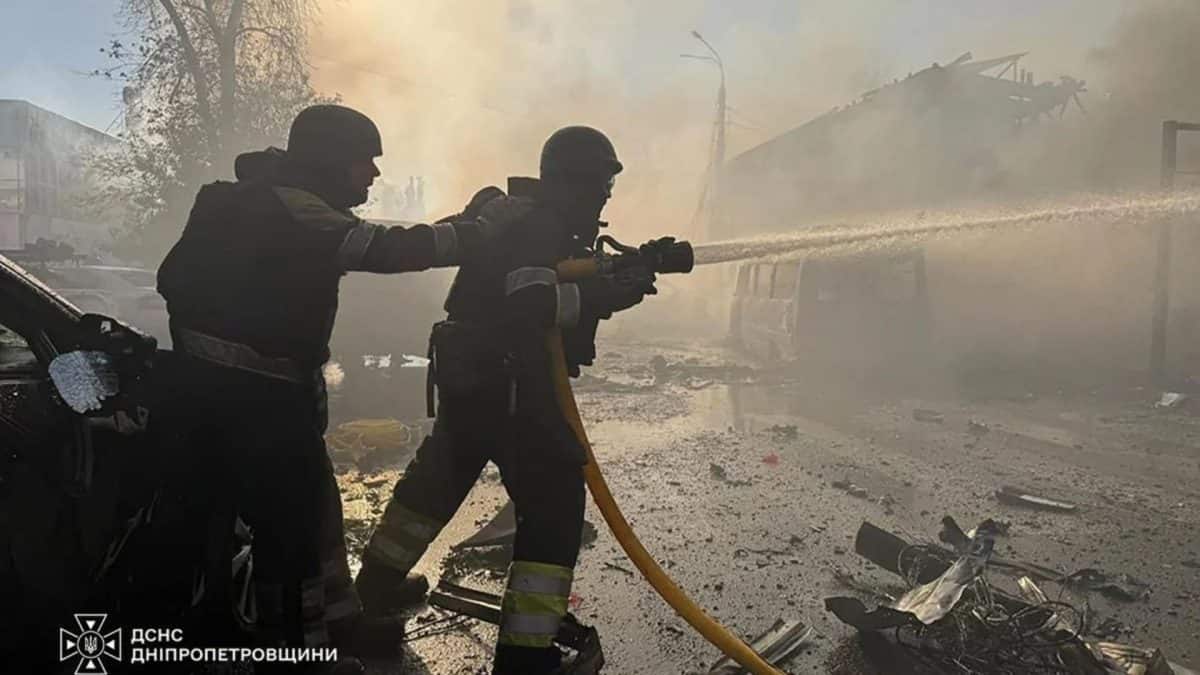 Russian drone hits Kyiv-Warsaw train near Polish border, Ukraine condemns strikes