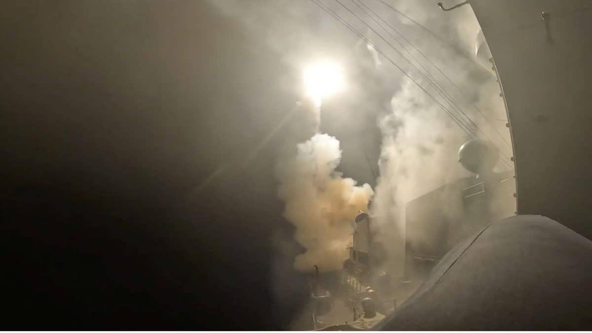 Photo: firstpost.com Iran launches fresh attacks on Gulf states after US strikes Iranian targets