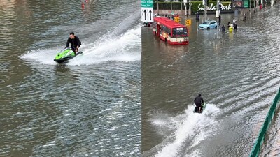 Jet Ski Stunt Amid Bangkok Floods Sparks Outrage, Leads to Arrest and Fine