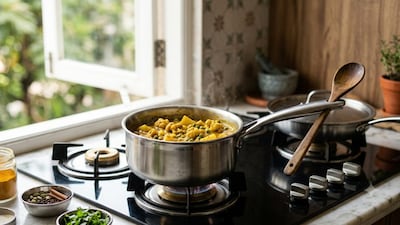 What is that tiny hole in your saucepan handle actually for? (Representative Image/AI-generated)