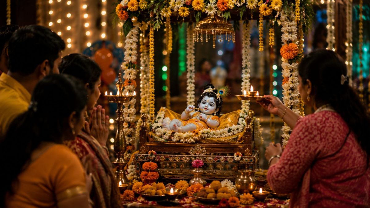 Janmashtami 2026 Why Is Lord Krishna Born At Midnight Janmashtami 2026 Why Is Lord Krishna Born At Midnight