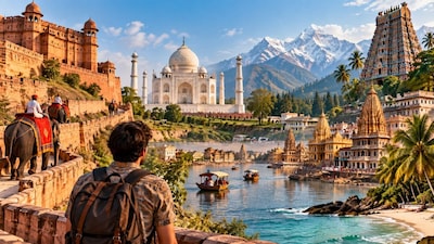 India tourism has immense potential, but gaps in infrastructure, connectivity and service experience hold it back. Experts explain what needs to change to attract and retain global travellers. Photo: AI-generated