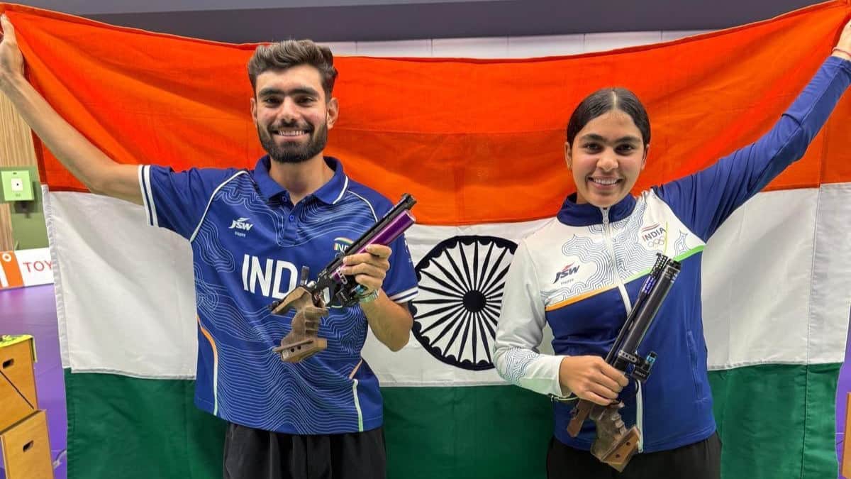 Suruchi, Kamaljeet Win Record Asian Games Shooting Gold