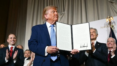 US President Donald Trump