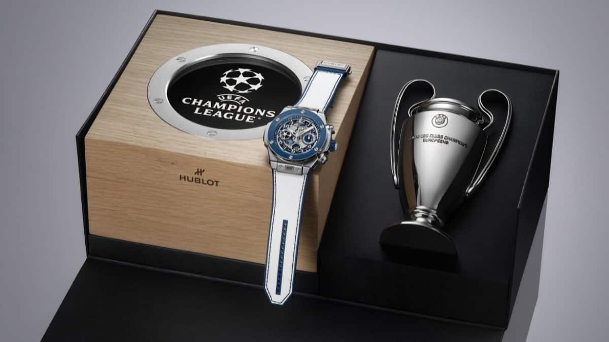 Hublot’s Champions League Big Bang Reloaded Watch Costs ₹24 Lakh