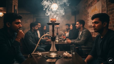 Pulmonogists explain whether smoking hookah is more dangerous than smoking cigarettes. (Representative image/AI-generated)