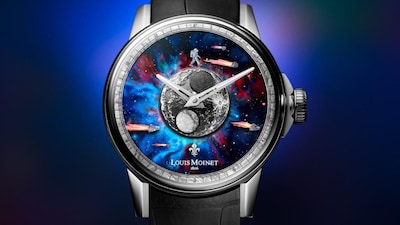 Louis Moinet’s Moon Meteor is limited to only 12 pieces.