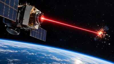 The idea of orbital warfare is moving from science fiction into military hardware. Representational image/AI-generated