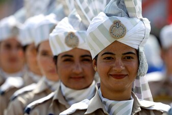 Women played an important part in India's burgeoning independence movement.(Reuters)