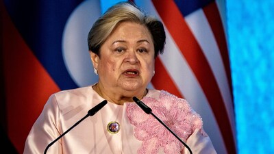 Philippines Foreign Secretary Theresa Lazaro. Photo: File/Reuters