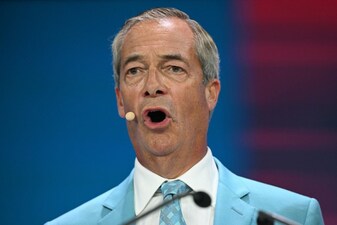 Reform UK Leader Nigel Farage. (File/AFP)