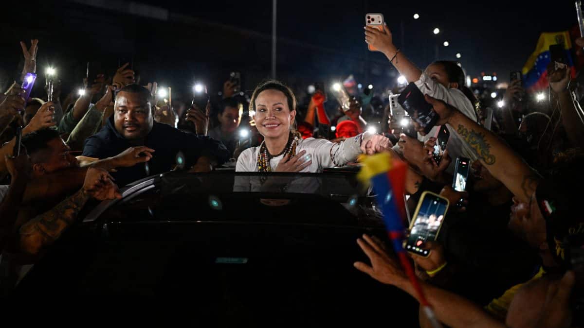Maria Corina Machado, exiled Nobel laureate, returns to Venezuela; Trump says 'hope she is safe'
