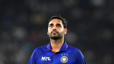 India have recalled seasoned fast bowler Bhuvneshwar Kumar to the T20I squad for the upcoming five-match series against New Zealand, marking his return to the national team after almost four years. Image: AFP