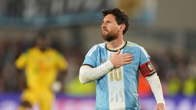 Argentina bid an emotional farewell to Lionel Messi as the legendary forward brought the curtain down on a historic 21-year international career. Image: AP