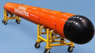 The acquisition is part of defence contracts worth approximately Rs 4,106 crore, which also include Varunastra heavy-weight torpedoes for the Indian Navy. Image courtesy: X