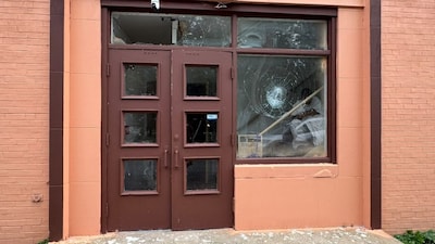 The incident took place on Friday afternoon (US time) at the Shree Swaminarayan Hindu Temple Vadtaldham in Richmond Heights, Ohio. Photo: X (@CoHNAOfficial)